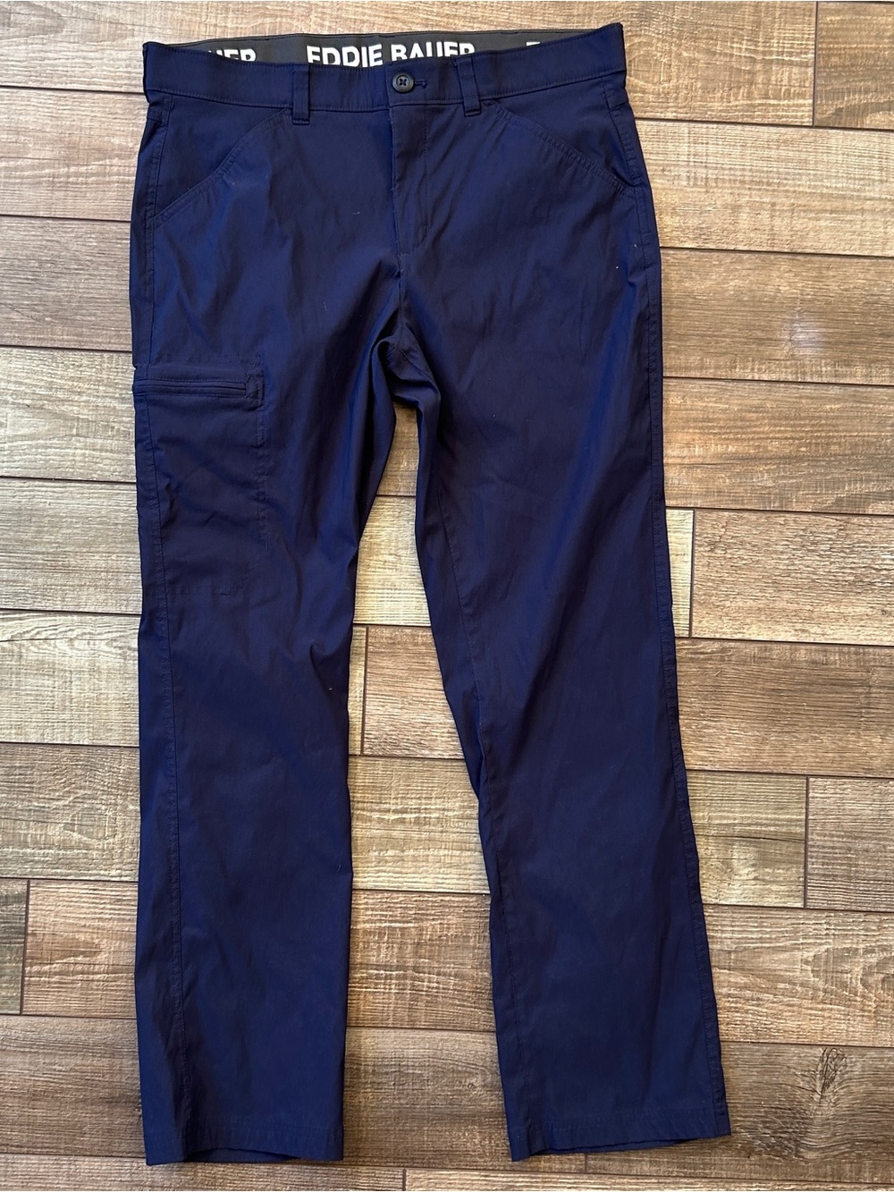 Eddie Bauer Men's Dark Navy Cargo Pants
